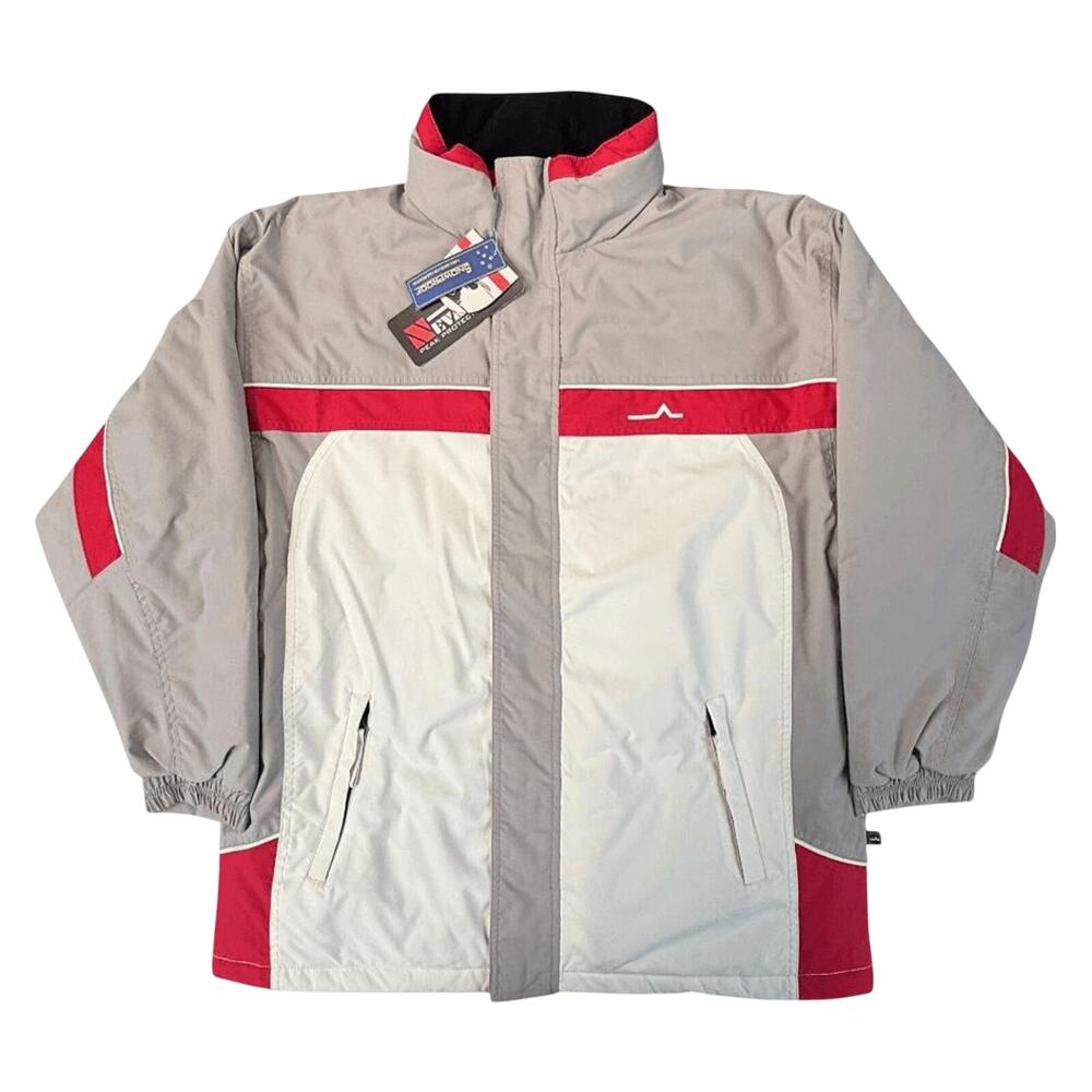 Nevada Heavy Ski Snowboard Full Zip Winter Jacket Grey L